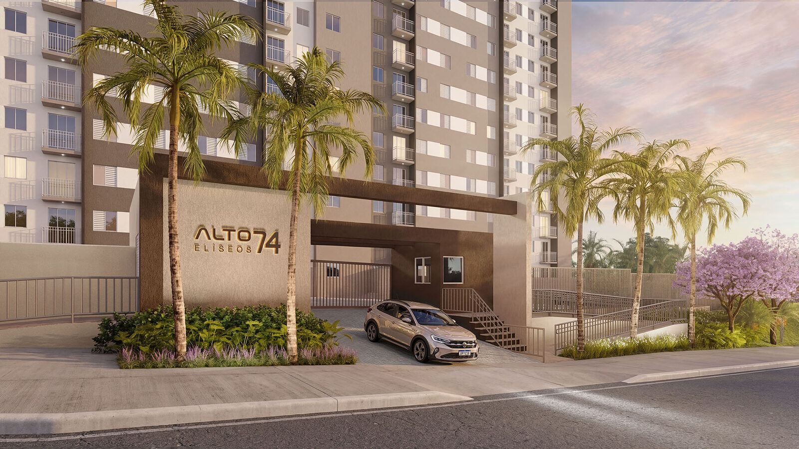 Alto Elíseos 74 - Apartamentos de 2 Dormitórios com Varanda